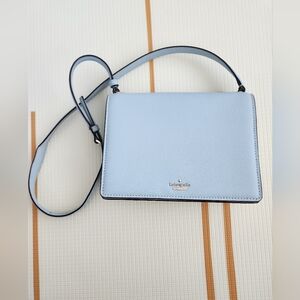 Kate Spade blue leather crossbody